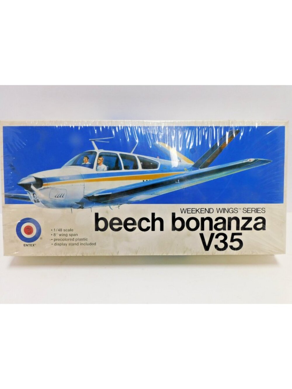 Entex Beech Bonanza V35 1/48 Scale Model 8515B Sealed EJ92